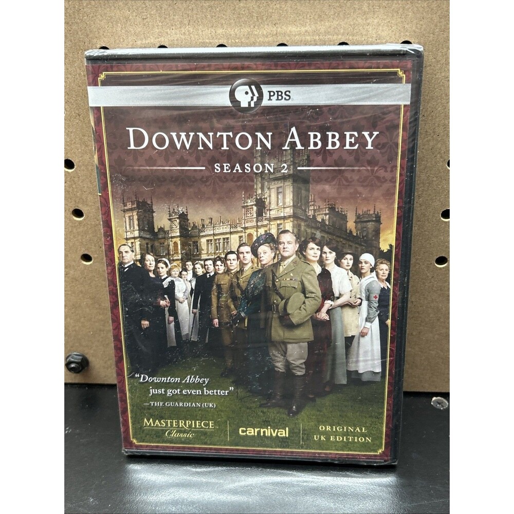 Downton Abbey: Season 2 DVD Masterpiece New Sealed!
